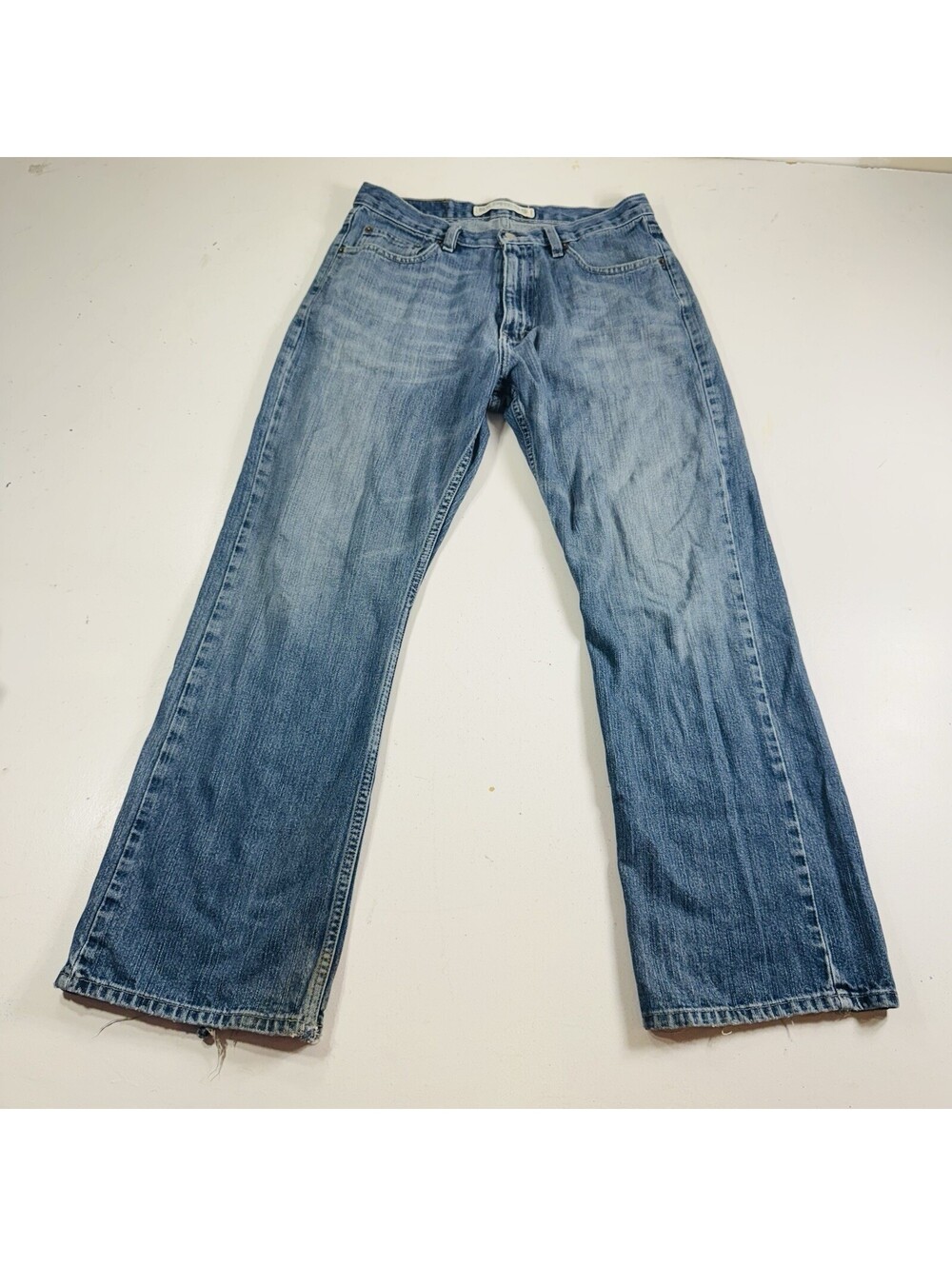 Express Vintage Bootcut Jeans Light Wash 100% Cotton Menās Size 32x30